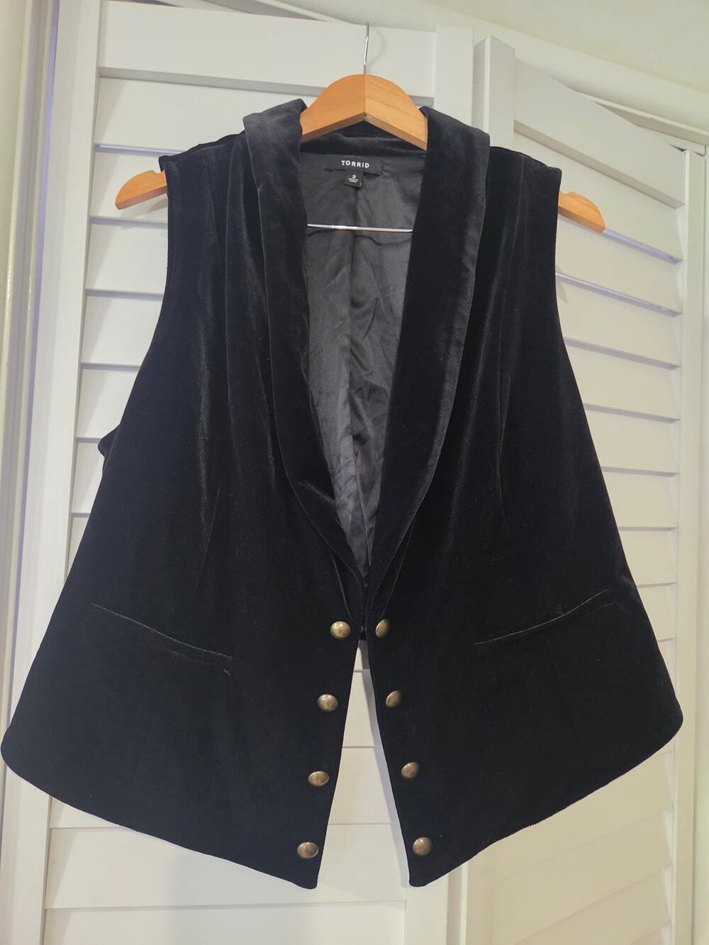 Torrid velvet,  whimsigoth, Victorian, steam punk, plus size vest.